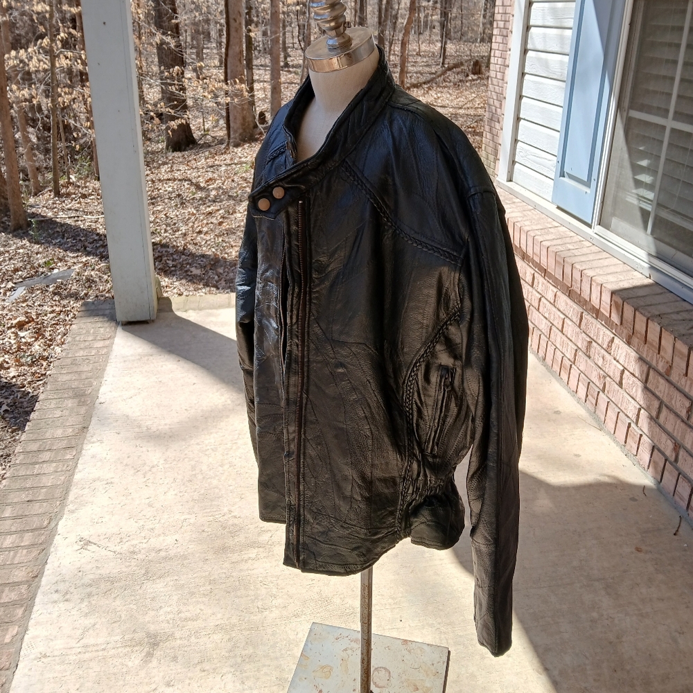 Men's‎ Black Leather Jacket